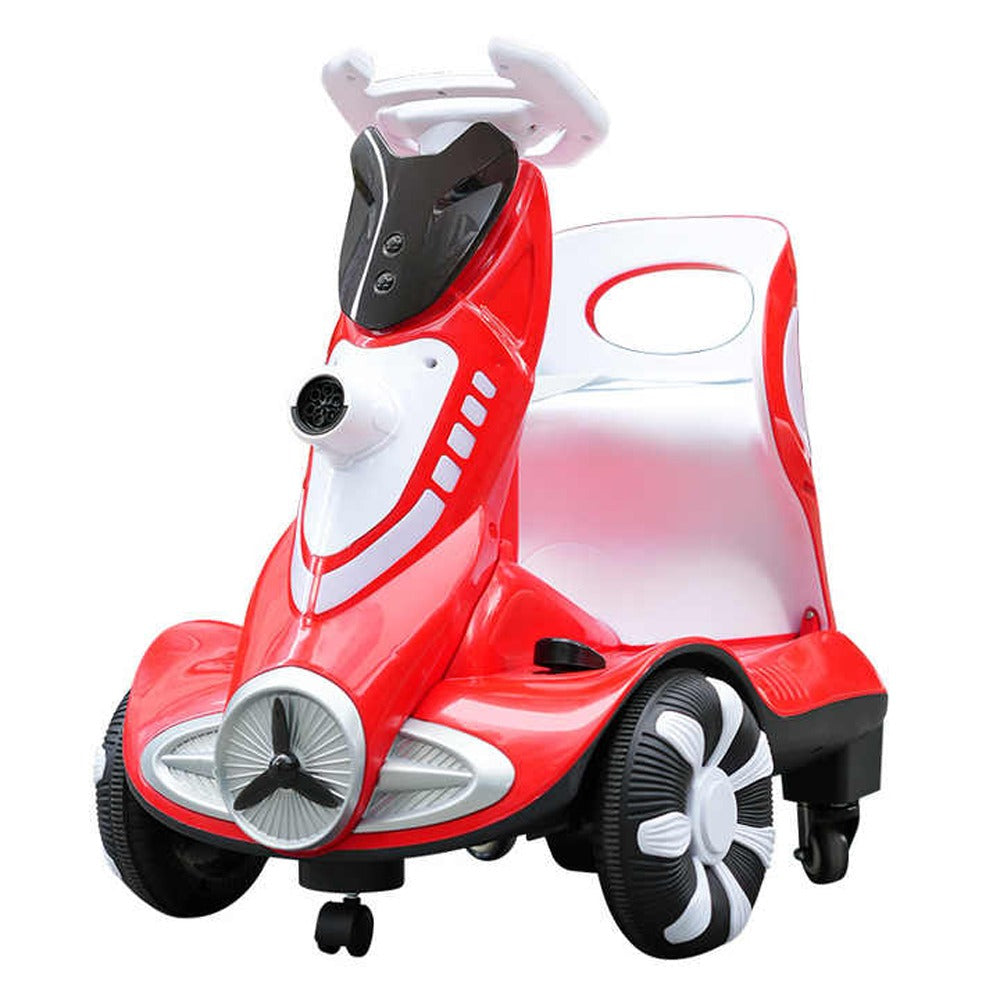 Dual Drive Kids Ride On Car 2 Green/Red