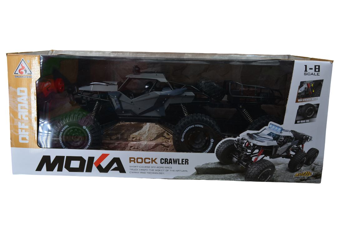 2.4G 1/8 Alloy 70cm Big Size Shock Absorber All Terrain 6x6