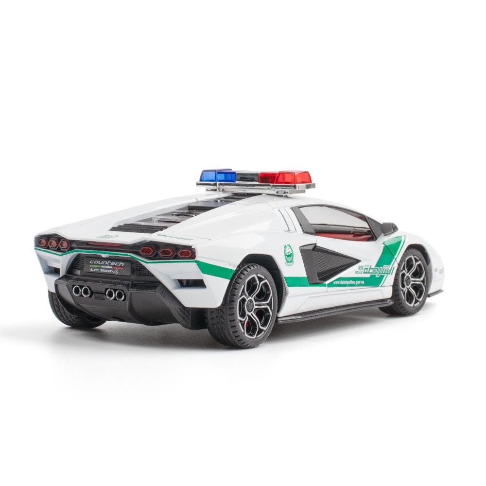 Lamborghini Countach Dubai Police Model 1:24 Scale