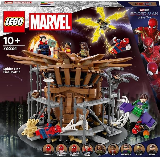 LEGO Marvel Spider-Man Final Battle 76261 Building Kit 900 Pieces