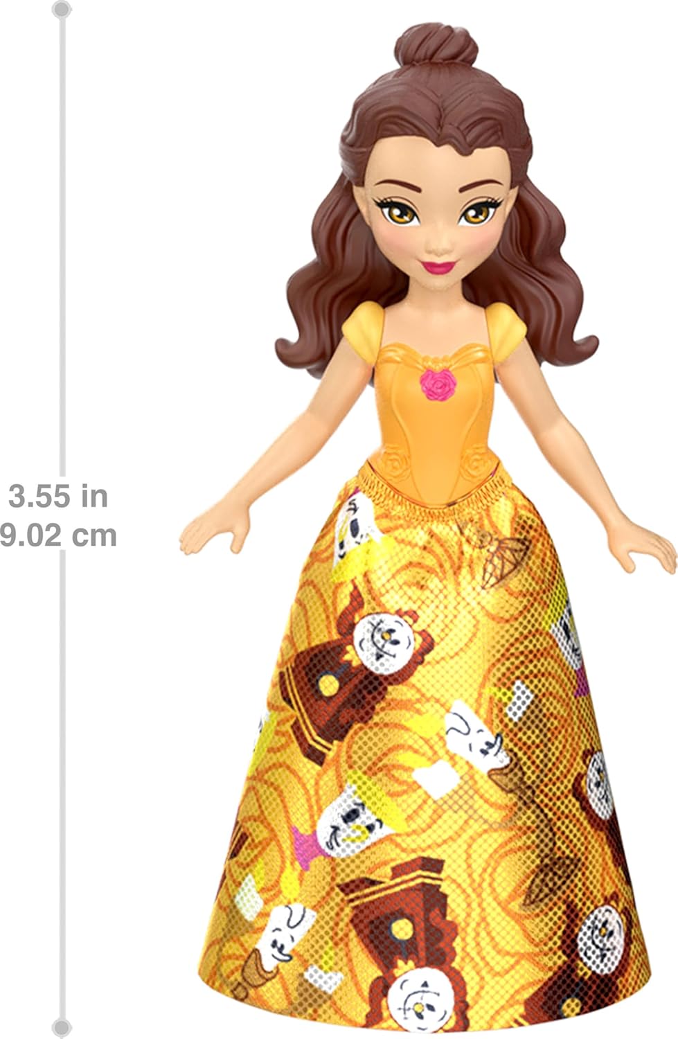 Disney Princess & Friends Set with 5 Small Dolls in Sparkling Outfits & 5 Friend Figures