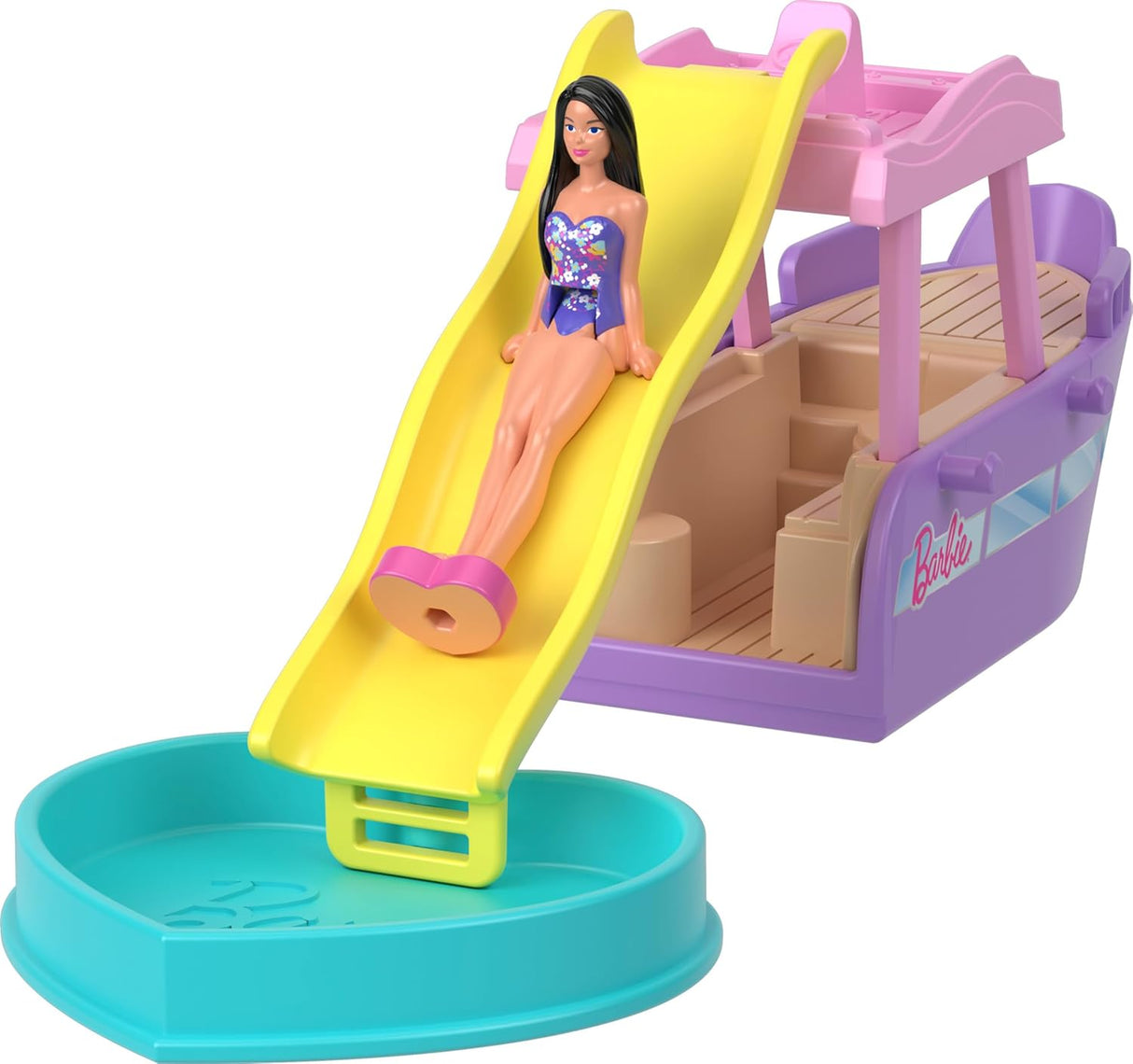 Mini Barbieland Dreamhouse & 3-Vehicle Playset