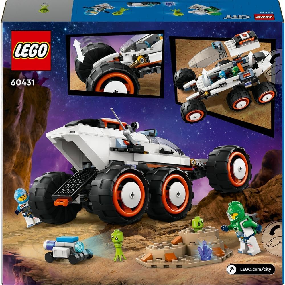 Lego City 60431 Space Explorer Rover And Alien Life