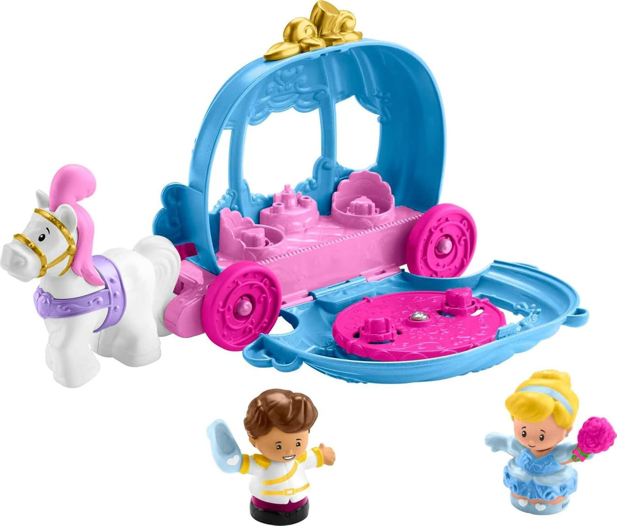 Fisher-Price Disney Princess Little People Cinderella's Dancing Carriage