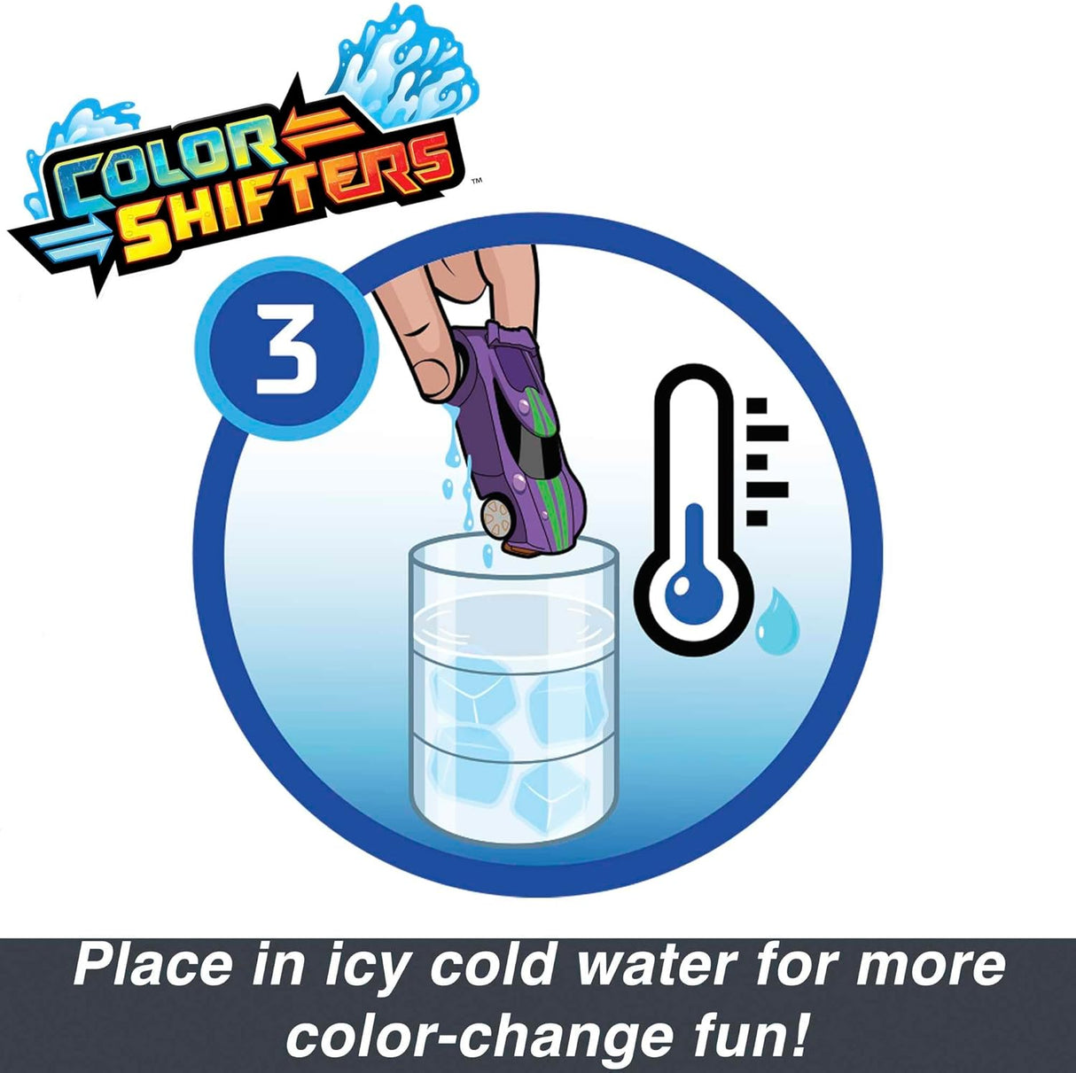 Hot Wheels Colour Reveal- 2 of pack vehicles