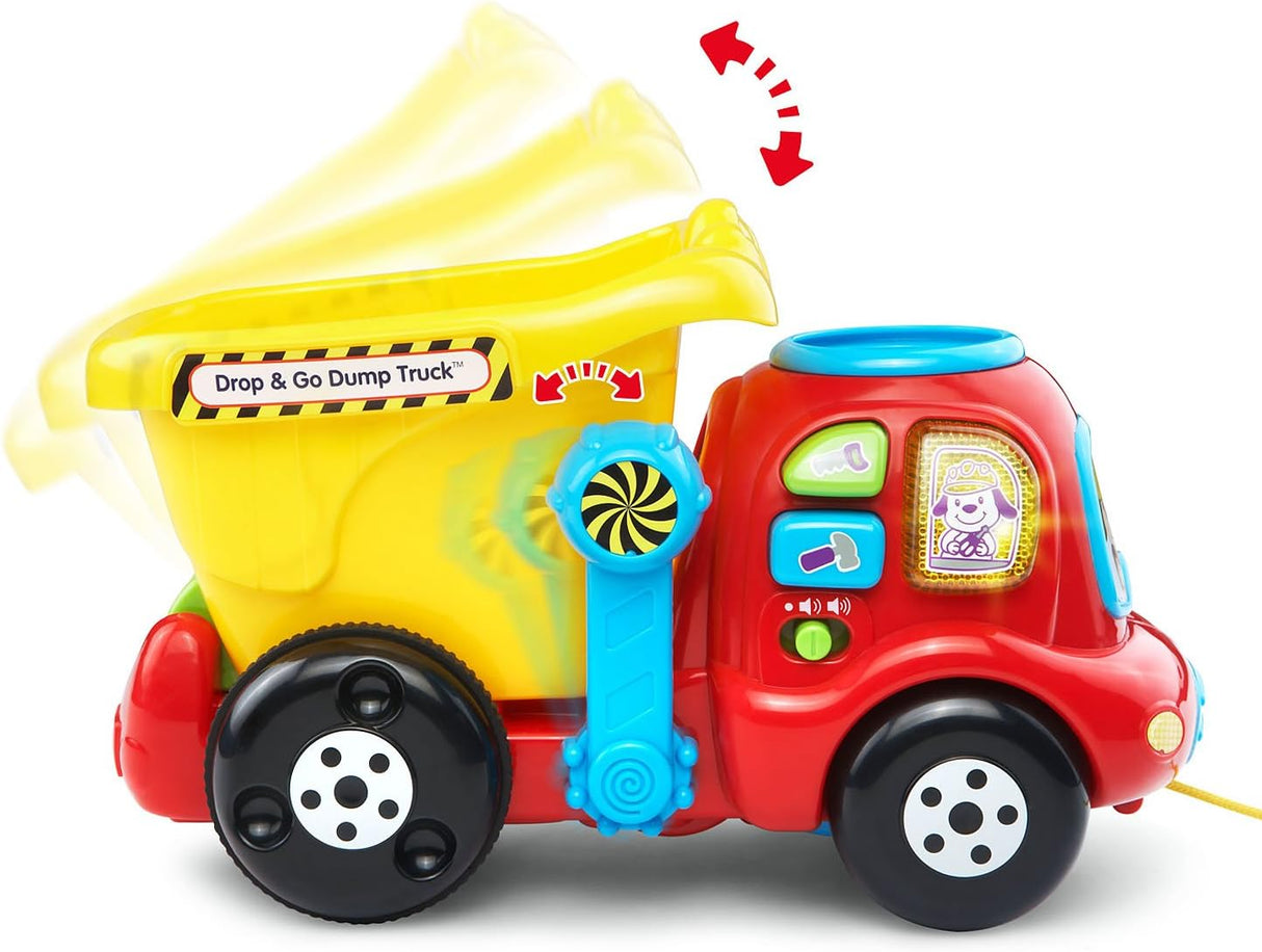 VTech Drop and Go Dump Truck Yellow