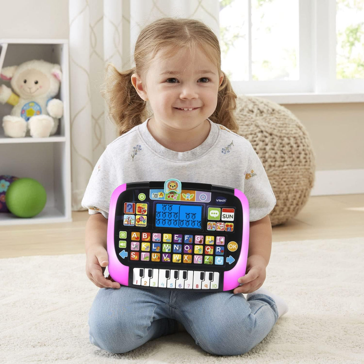VTech Little Apps Light-Up Tablet – Educational Learning Toy for Kids 2+