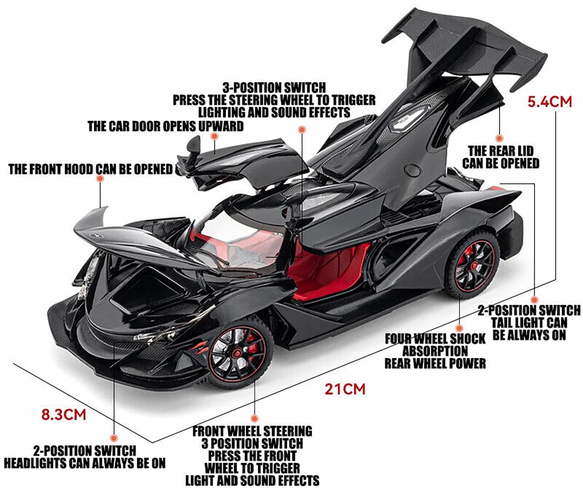 Apollo Intensa Emozione Model 1:24 (assorted colors, sold as single)