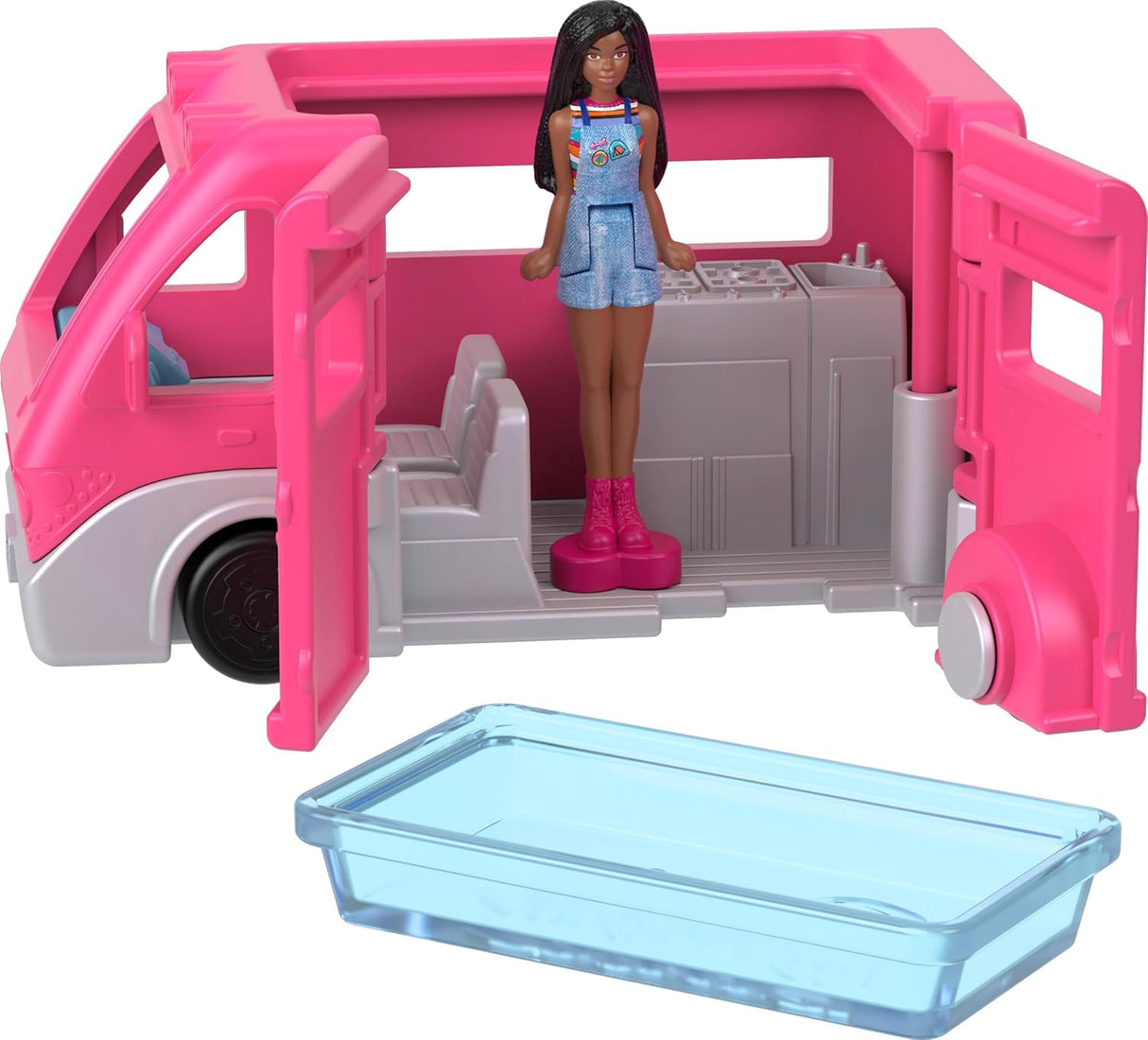 Mini Barbieland Dreamhouse & 3-Vehicle Playset