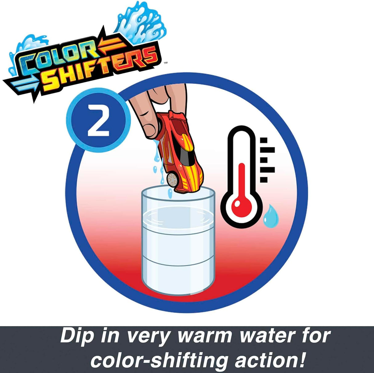 Hot Wheels Colour Reveal- 2 of pack vehicles