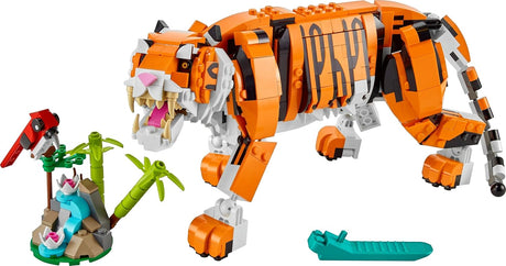 LEGO Creator 3 in 1 Majestic Tiger to Panda or Koi Fish Set