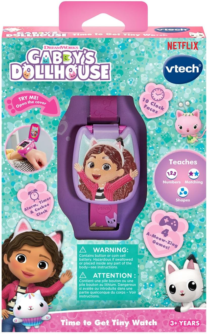 VTech Gabby’s Dollhouse Time to Get Tiny Watch