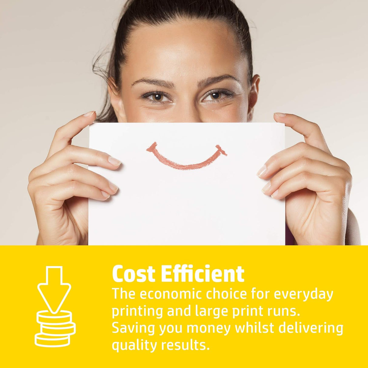 HP Printer Paper, Everyday A4 Paper, 210x297mm, 75gsm, 5 Ream Carton, 2500 Sheets