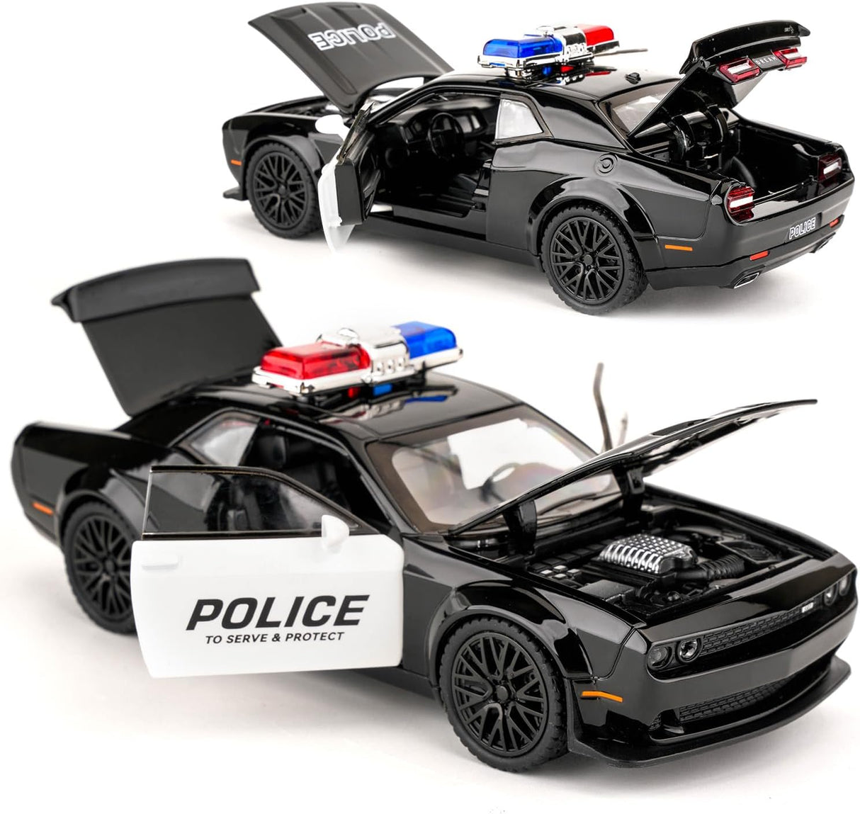 Dodge Challenger Srt Police Model 1:24 Scale