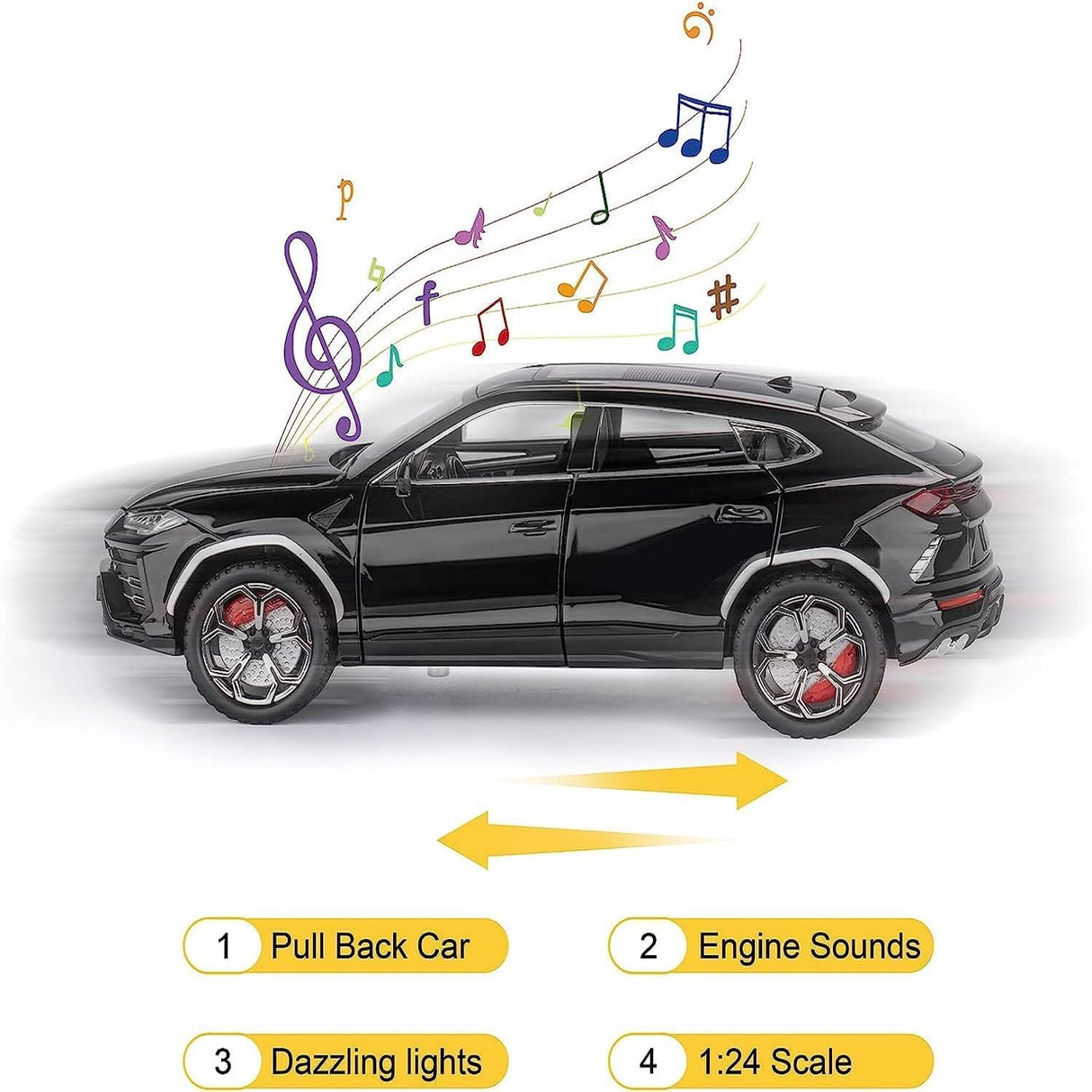 Lamborghini Urus Model 1:24 (assorted colors, sold as single)