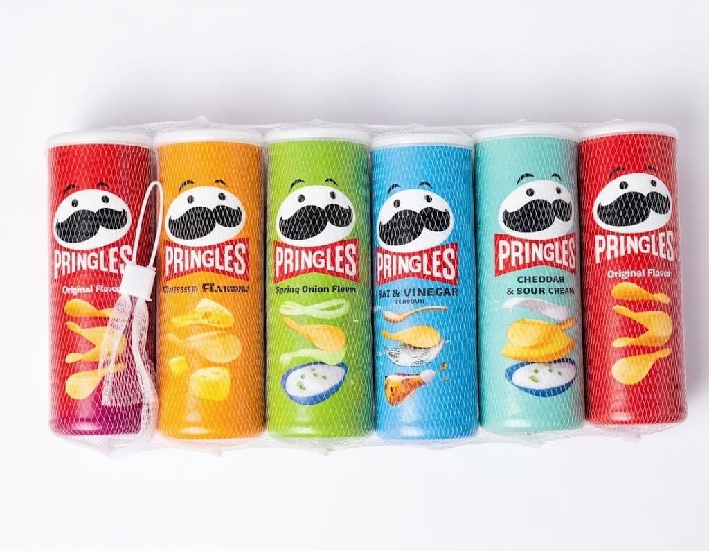 Pringles Chips Soft Squishy Toy – 6 Assorted