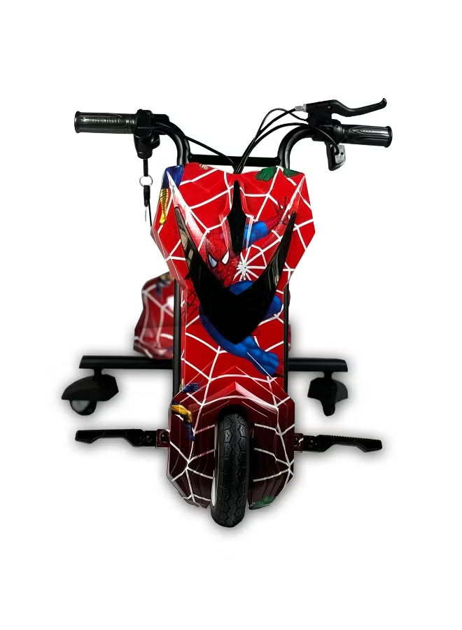 36V Electric Drift Trike for Kids – 3-Wheel Ride-On with LED Lights