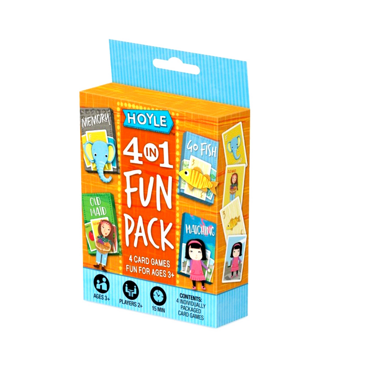 Child Card Games: Hyl 4 In 1 Fun Pack