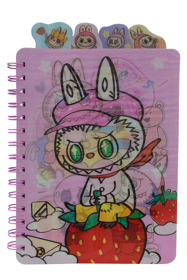 Labubu Fancy Notebook 16.5x23 (Assorted Designs, Sold as Single)