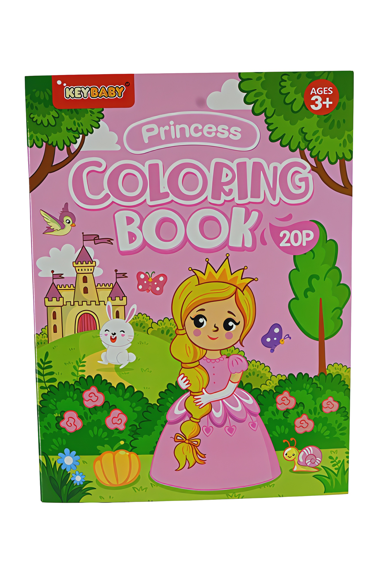 Princess Coloring Book – 20 Pages