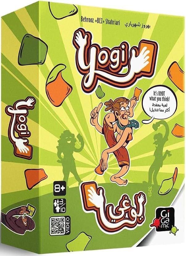 Yogi Card Game – Fun Family Party Game of Balance, Flexibility & Challenges