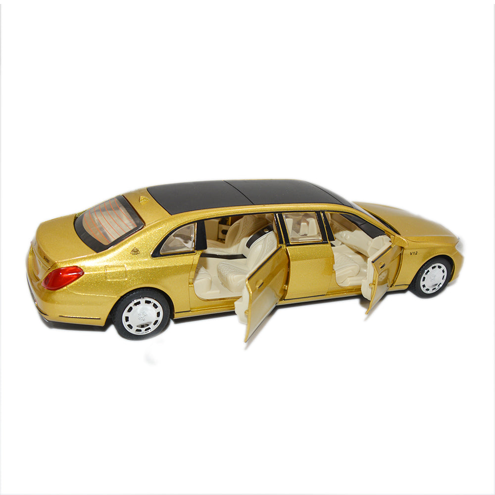 Mercedes-Benz S Class Limousine Model 1:32 Scale (3 Assorted Colors, Sold As Single)