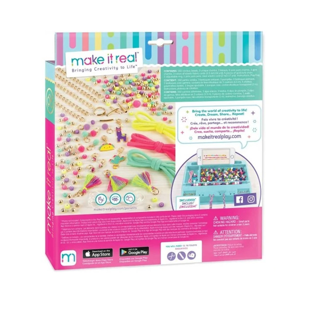 Make It Real Neo-Brite Chains & Charms Kit
