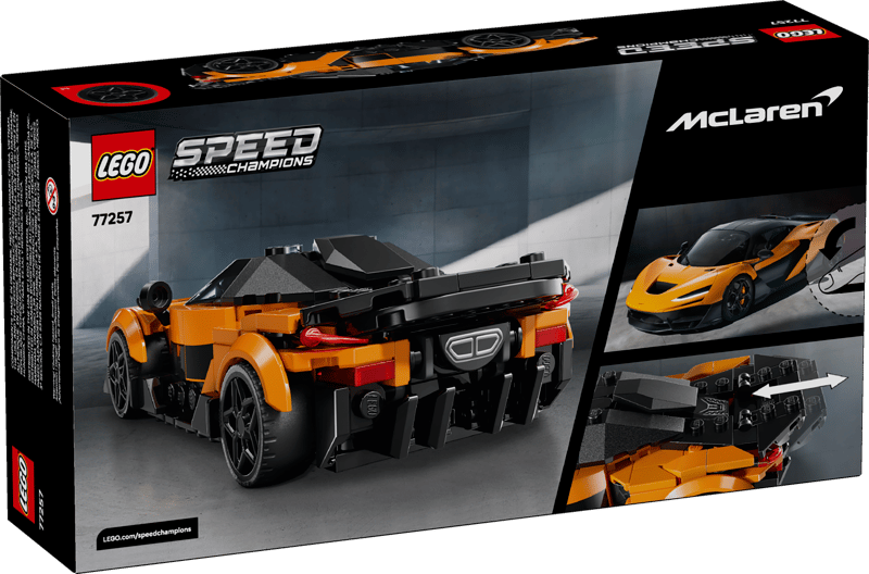LEGO Speed Champions McLaren W1 77257 Building Kit 287 Pieces