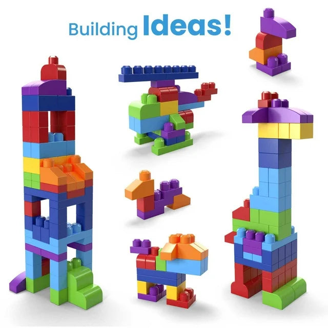 Mega Bloks Big Building Bag With 80 Pieces And Storage