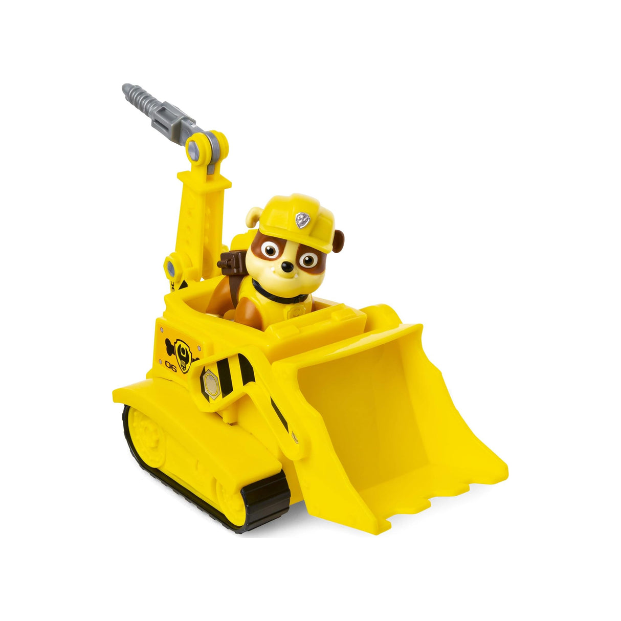 Paw Patrol Rubble Bulldozer Basic Vehicle With Pup