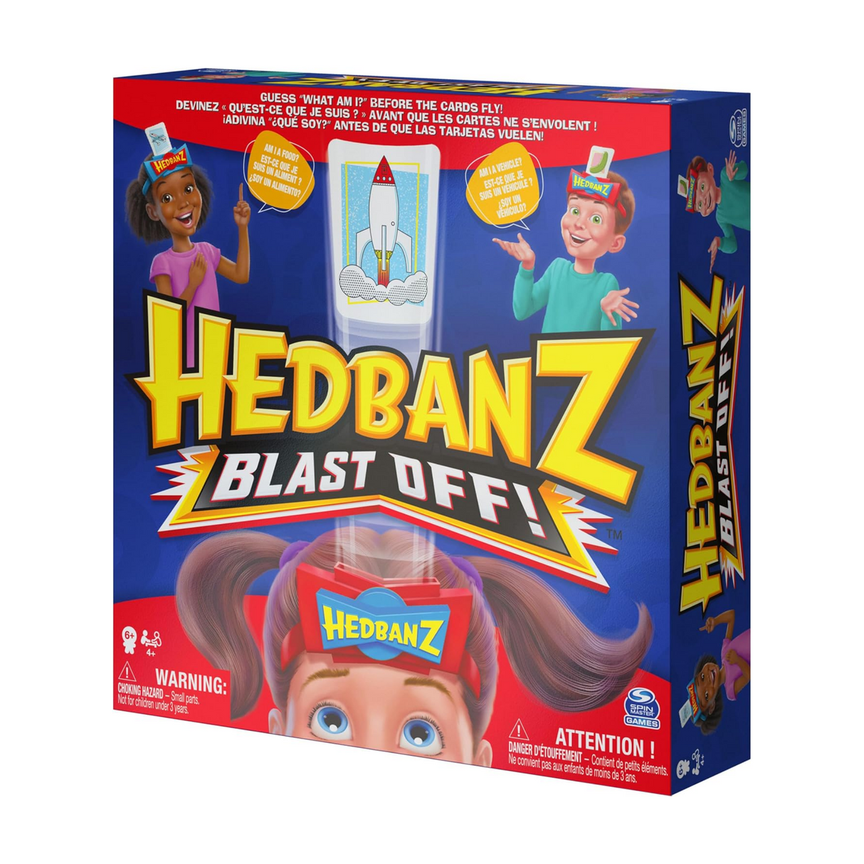Spin Master Games Hedbanz Blastoff