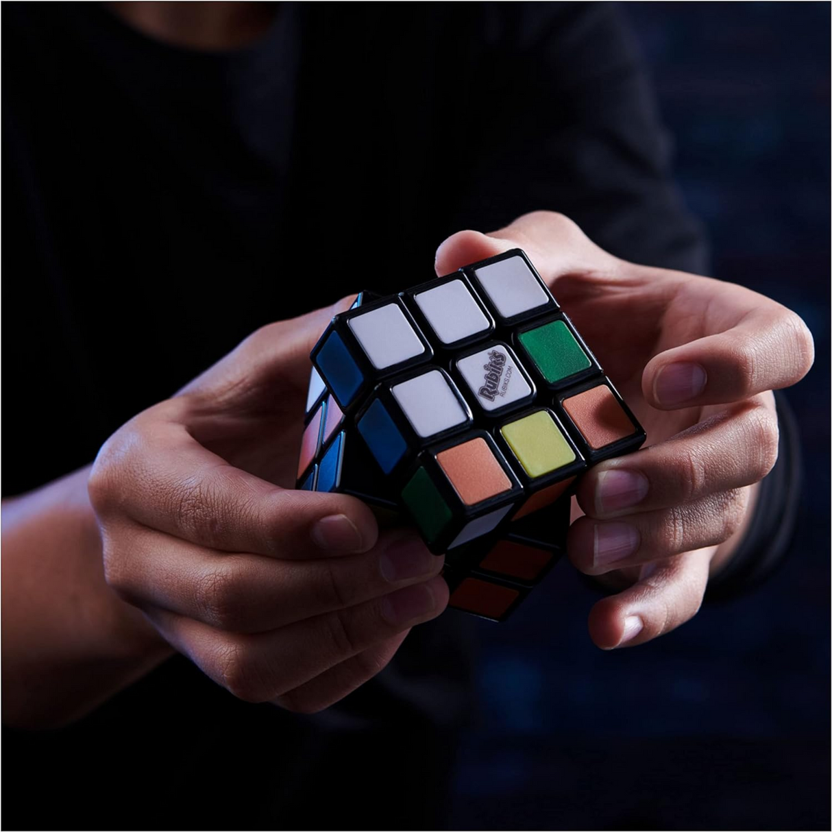 Spin Master Rubiks - Phantom 3X3 Cube Black