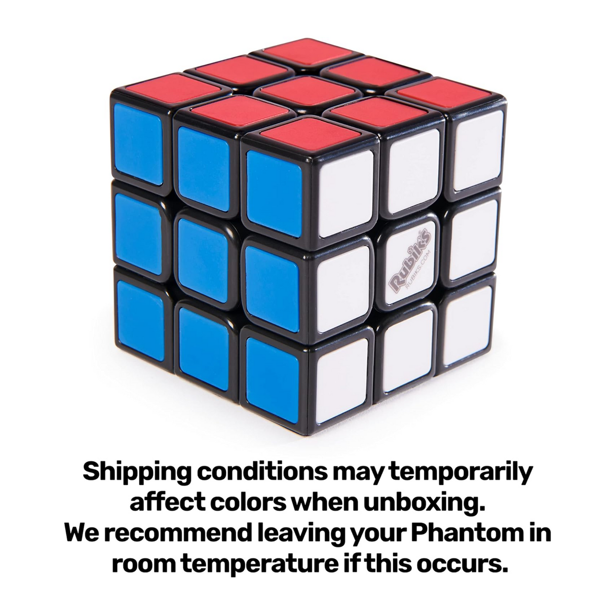 Spin Master Rubiks - Phantom 3X3 Cube Black