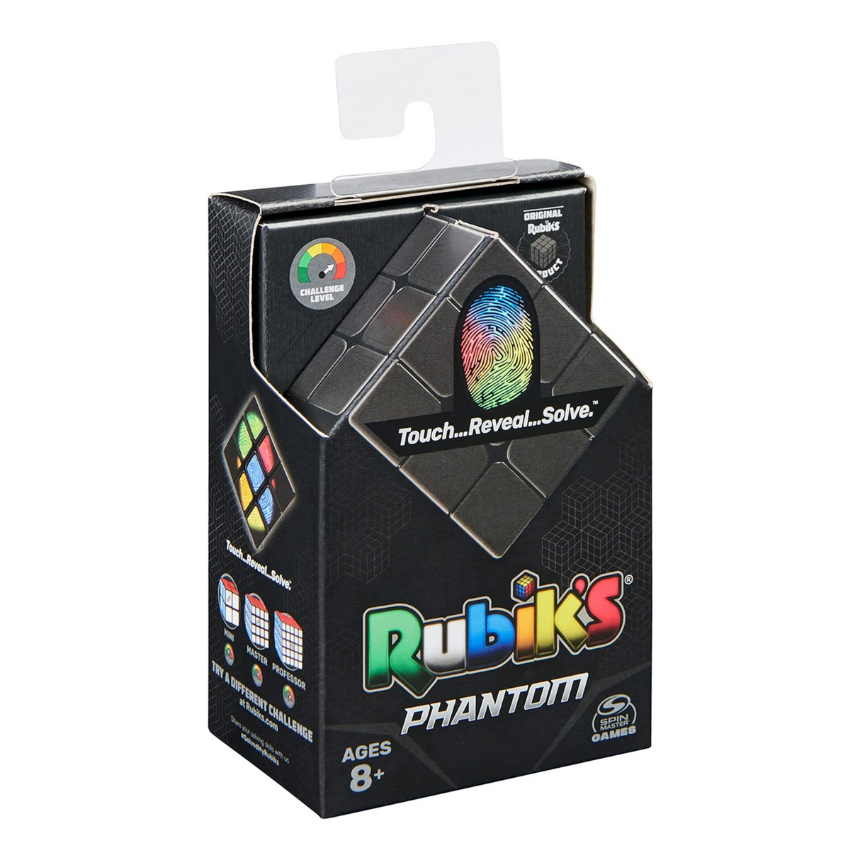 Spin Master Rubiks - Phantom 3X3 Cube Black