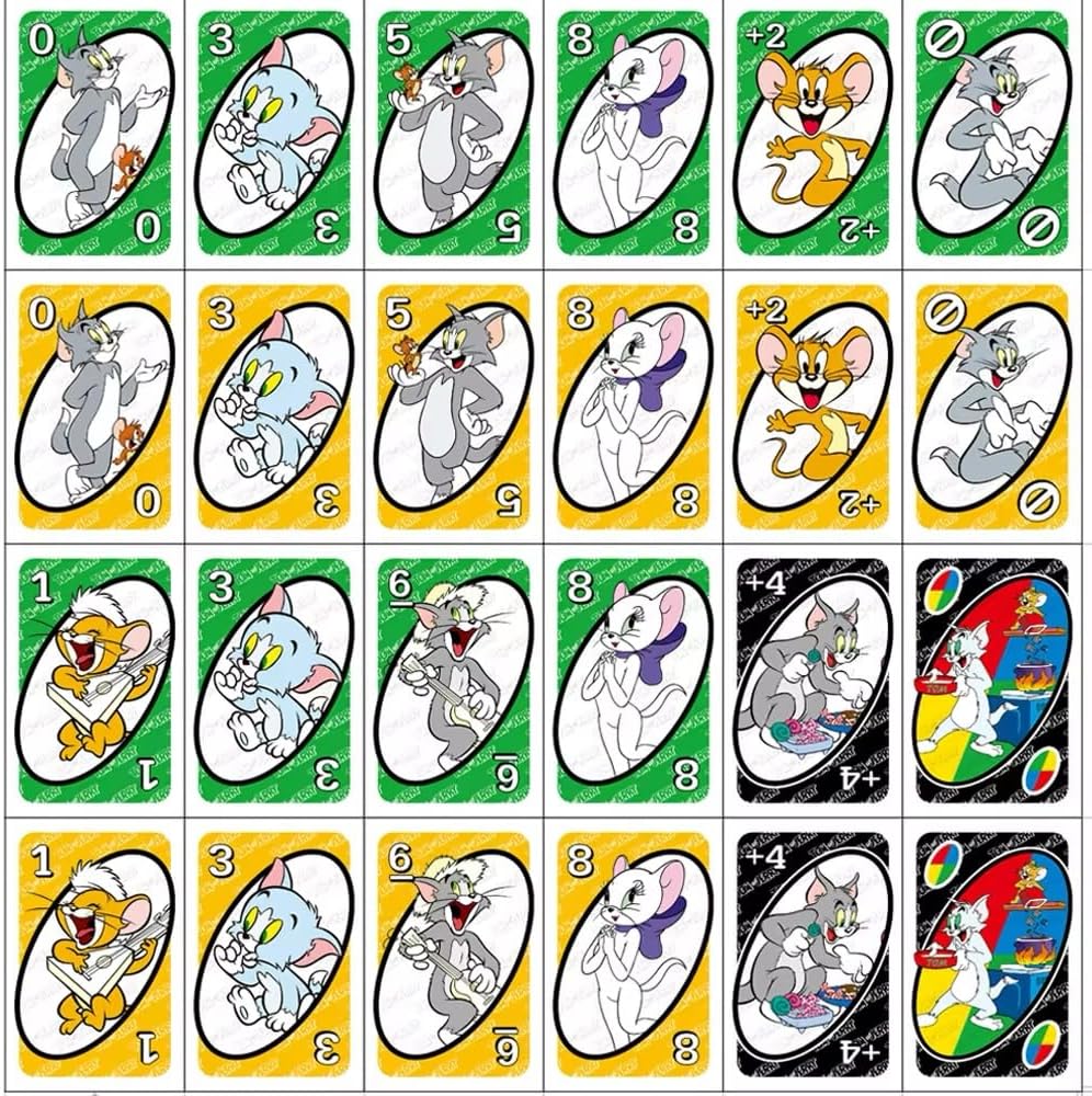 Tom and Jerry UNO Card Game