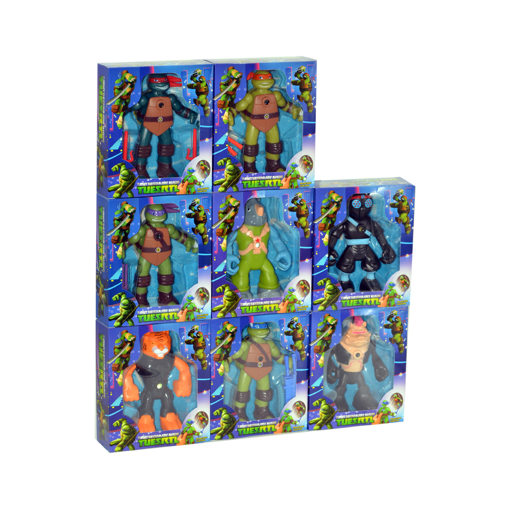 Links to MUTANT NINJA TURTLES 8 ASSORTED FIGURES by
