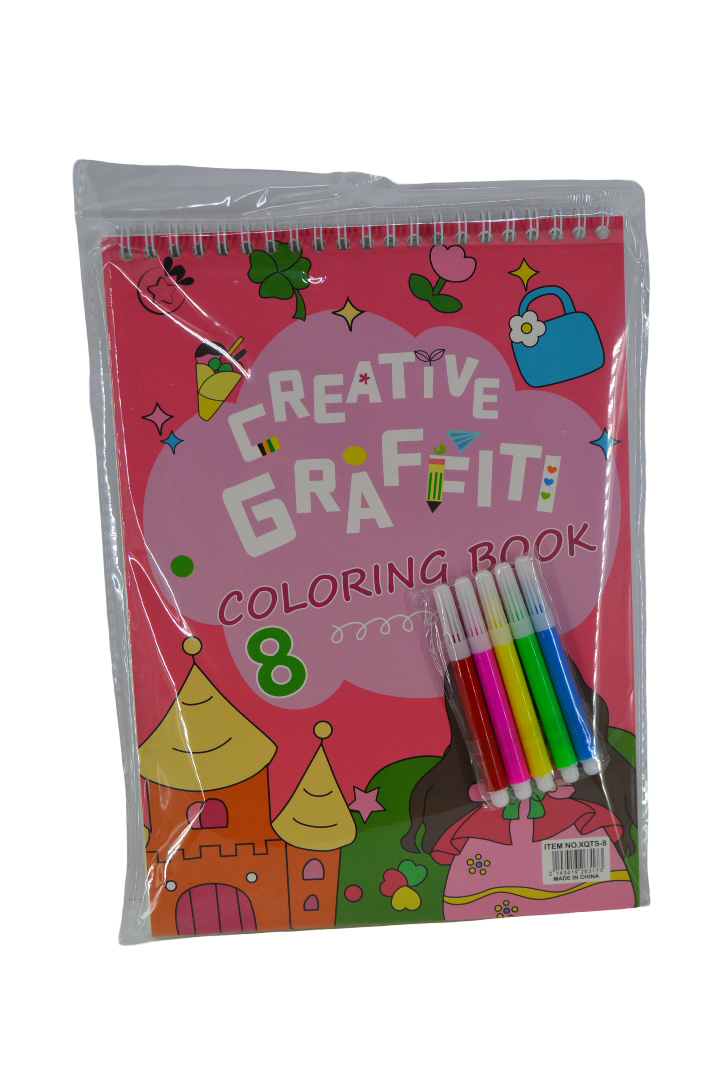 Creative Graffiti Colouring Book (Assorted Designs, Sold as Single)