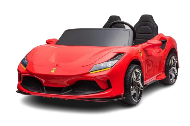 Ferrari Ride On Car 2 Seater Double Doors Electric Battery Car