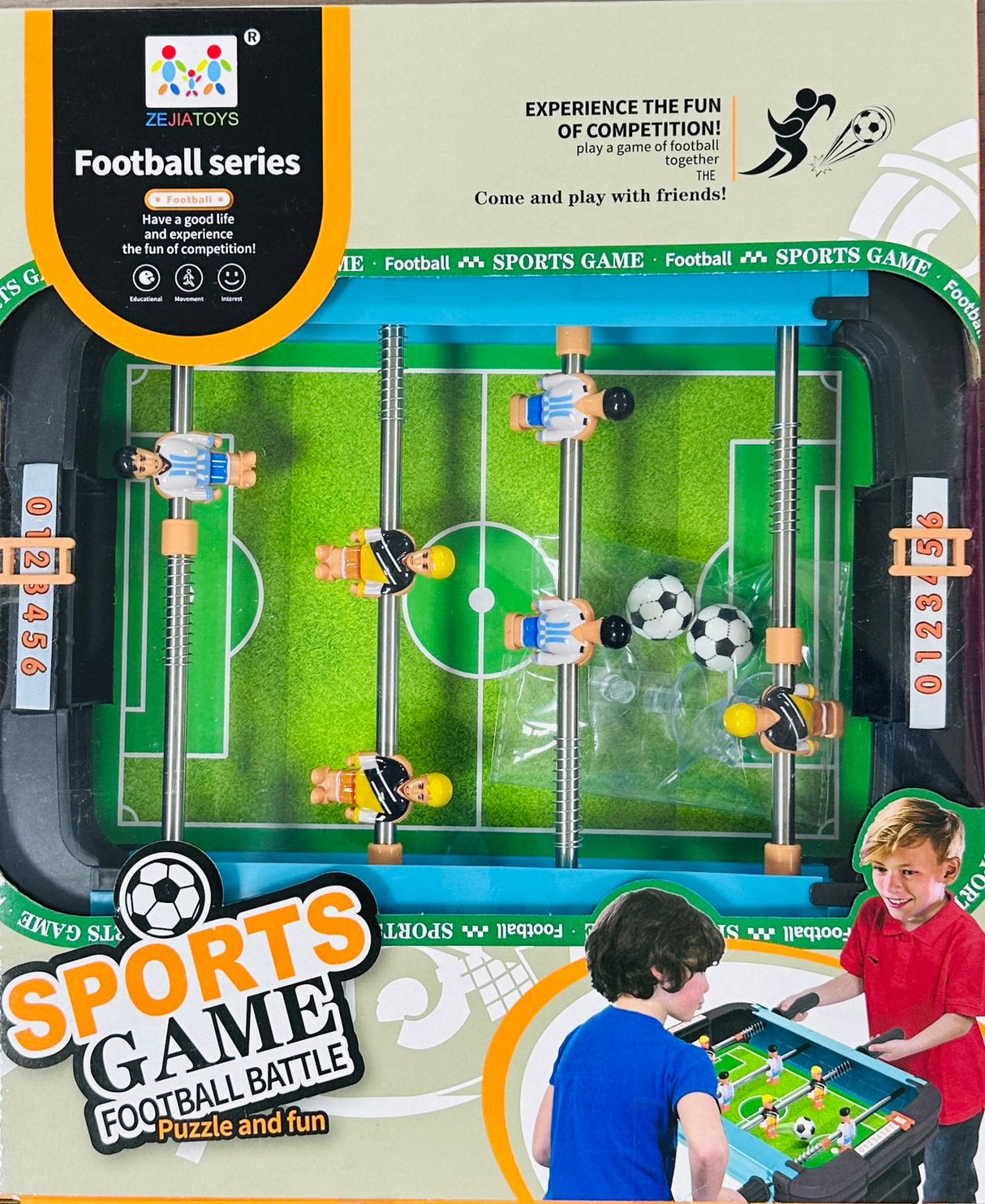 Mini Soccer Set for Kids – Indoor Football Game Toy