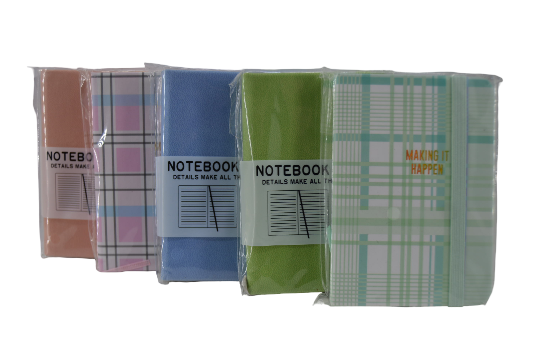 A7 Notebook – 80 Sheets (Assorted)