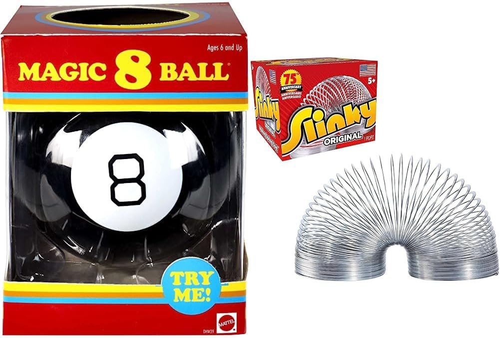 Magic 8 Ball Kids Toy, Retro Themed Novelty Fortune Teller