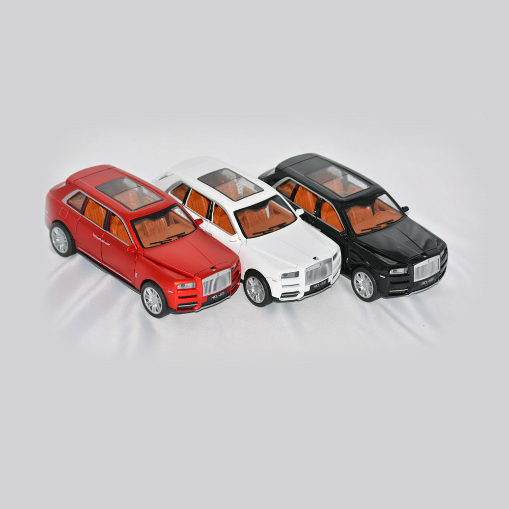 Links to ROLLS ROYCE CULLINAN DIE CAST PULL BACK CAR ASST 3 by