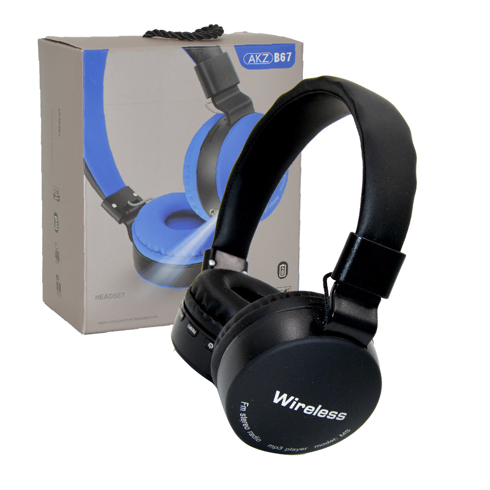 Links to BLUETOOTH HEADPHONE WITH LIGHT BLACK by