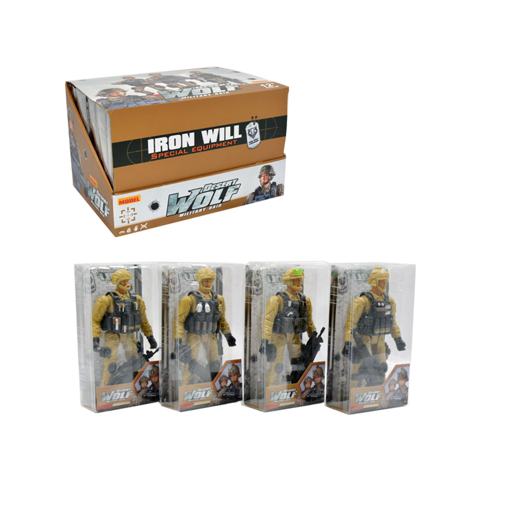 Links to DESERT WOLF MILITARY ACTION FIGURE 4 ASSORTED by