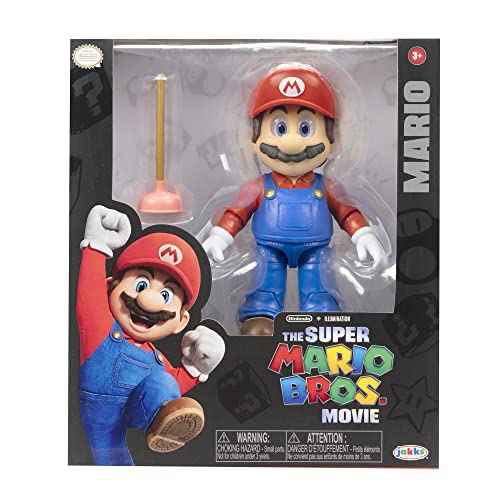 THE SUPER MARIO BROS. MOVIE - 5 Inch Mario Figure