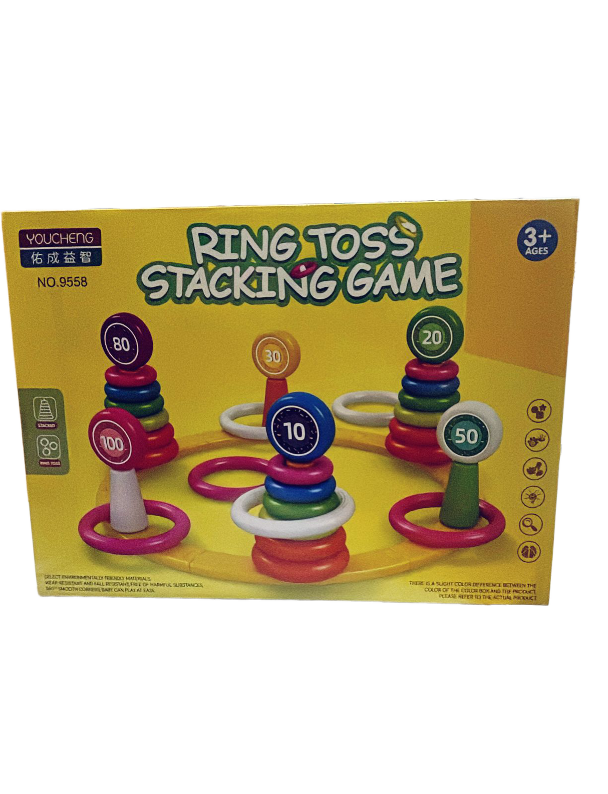 Ring Toss Stacking Game