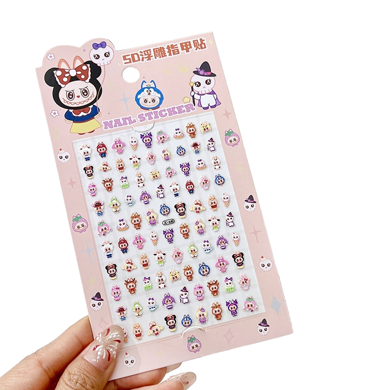 Labubu Nail Stickers