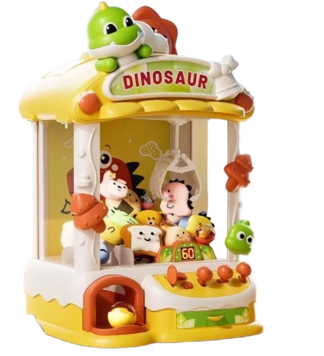 Claw Game Machine Toy for Kids Dinosaur/Rabbit Theme