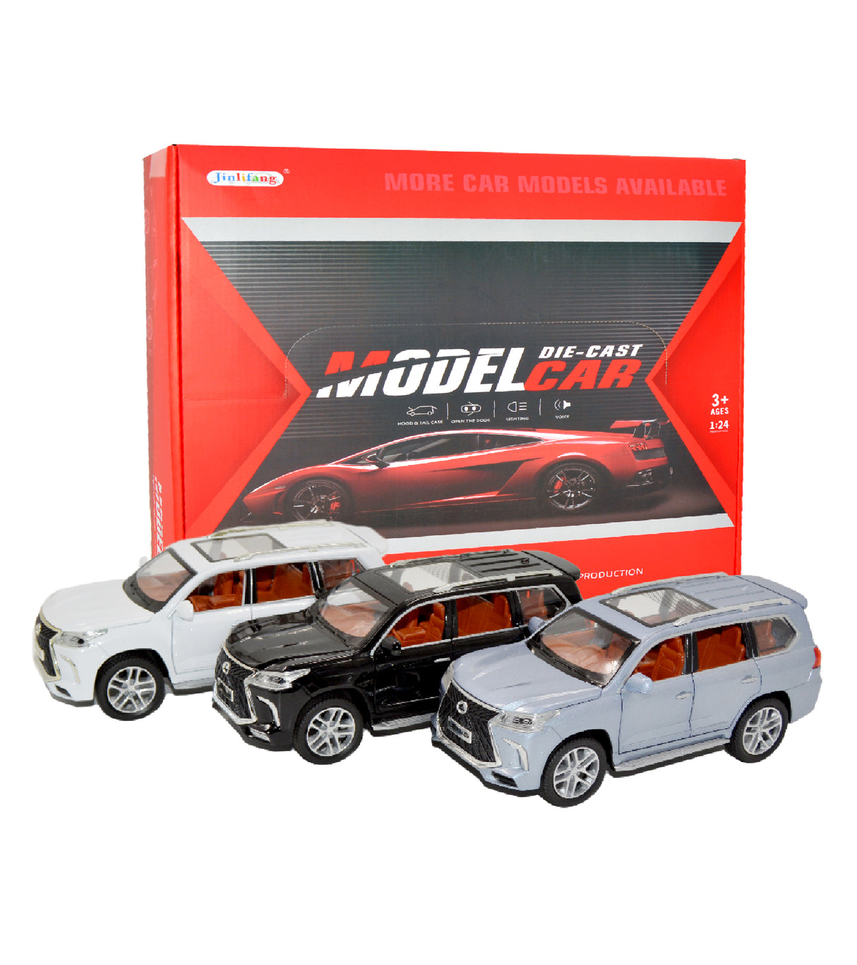 Links to LEXUS DIECAST 1.24 3 ASSORTED by