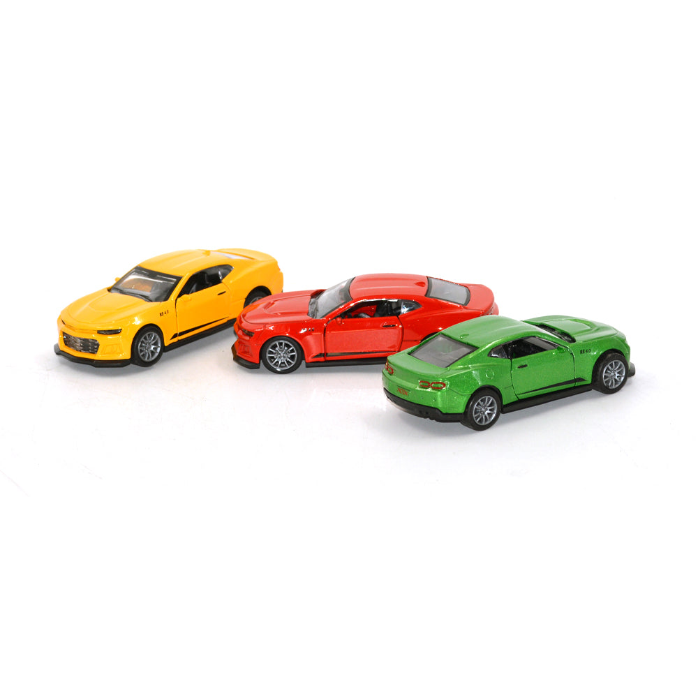 Chevrolet Camaro Model 1:32 Scale (3 Assorted Colors, Sold As Single)